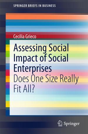 Cover of the book Assessing Social Impact of Social Enterprises by Elizabeth Mackinlay