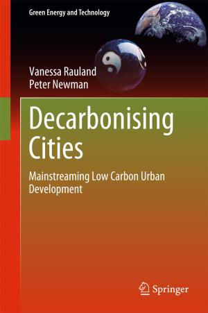 Book cover of Decarbonising Cities