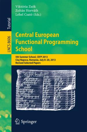 Cover of the book Central European Functional Programming School by Čedomir Nestorović
