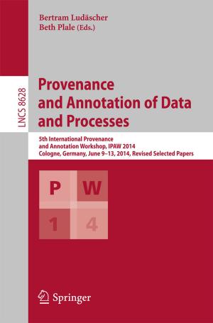 Cover of the book Provenance and Annotation of Data and Processes by Joanna Kruczkowska