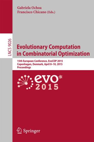 Cover of the book Evolutionary Computation in Combinatorial Optimization by Daniela Sanchez, Patricia Melin