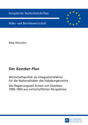 Cover of the book Der «Koerber-Plan» by Vito Breda