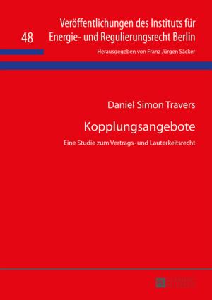 Cover of the book Kopplungsangebote by 