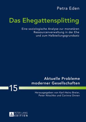 Cover of the book Das Ehegattensplitting by Magnus Gabriel Beckmann