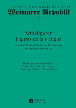 Cover of the book Kritikfiguren / Figures de la critique by Klaus Weißinger