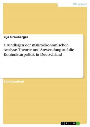 bigCover of the book Grundlagen der makroökonomischen Analyse. Theorie und Anwendung auf die Konjunkturpolitik in Deutschland by 