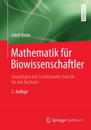 Cover of the book Mathematik für Biowissenschaftler by Anne Seifert, Franziska Nagy