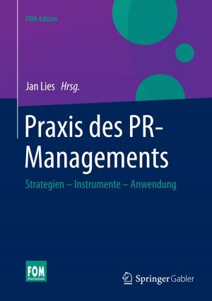 Cover of the book Praxis des PR-Managements by Jan Bohnstedt