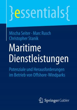Cover of the book Maritime Dienstleistungen by Nicole Holzhauser, Andrea Ploder, Stephan Moebius, Oliver Römer