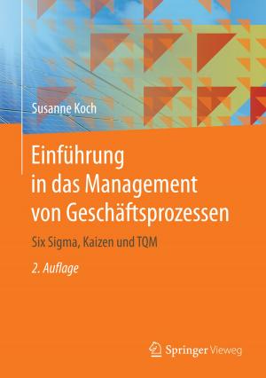 Cover of the book Einführung in das Management von Geschäftsprozessen by Falko Ameln, Josef Kramer