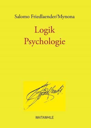 Cover of the book Logik / Psychologie by Vanessa Schmidt