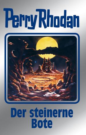 Book cover of Perry Rhodan 129: Der steinerne Bote (Silberband)