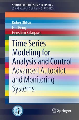 Book cover of Time Series Modeling for Analysis and Control