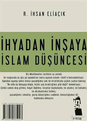 Cover of İhyadan İnşaya İslam Düşüncesi