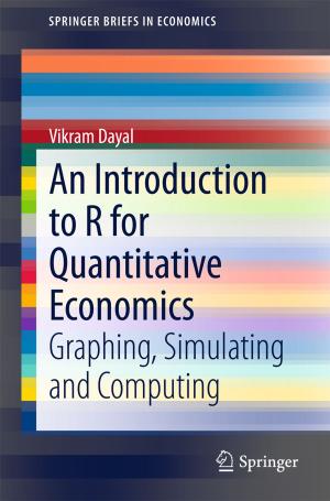 Cover of the book An Introduction to R for Quantitative Economics by Arpita Banerjee, Pravat Kumar Kuri