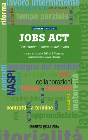 Cover of the book Jobs act by Virginia Woolf, Corriere della Sera