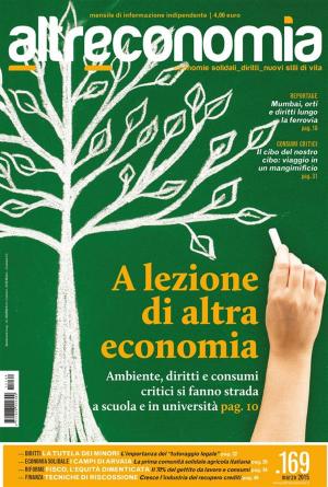 Cover of Altreconomia 169, marzo 2015