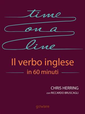 Cover of the book Time on a Line. Il verbo inglese in 60 minuti by Peter Trawny, a cura di Guelfo Carbone, traduzione di Alessandro Grassi