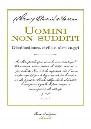 Cover of the book Uomini non sudditi by Lev Tolstoj