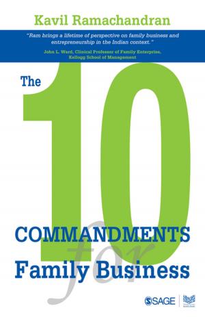 Cover of the book The 10 Commandments for Family Business by Jim Blythe