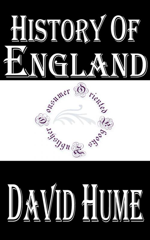 Cover of the book History of England by David Hume, Consumer Oriented Ebooks Publisher