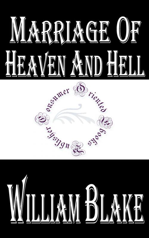 Cover of the book Marriage of Heaven and Hell by William Blake, Consumer Oriented Ebooks Publisher