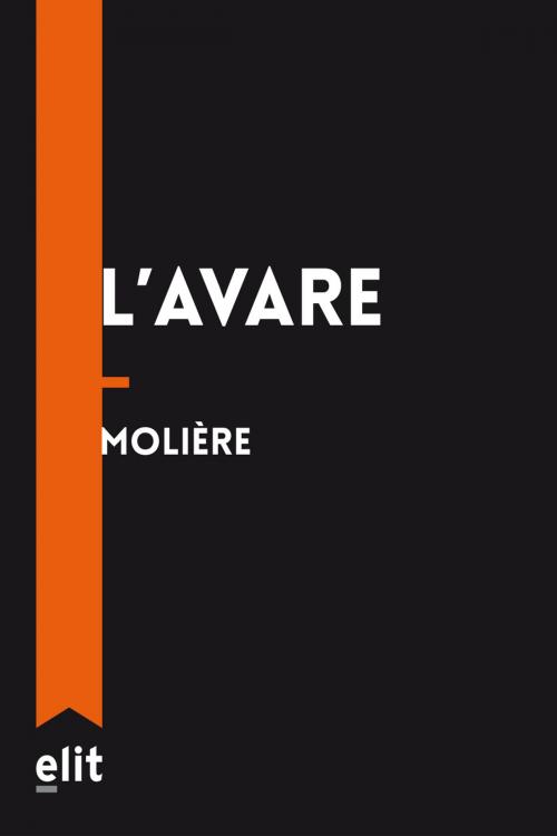 Cover of the book L'avare by Molière, elit