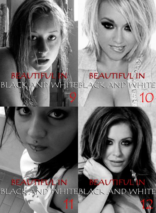Cover of the book Beautiful in Black and White Collected Edition 3 - 4 erotic photo books in one by Athena Watson, XXX Books