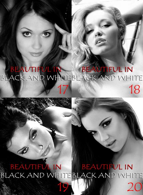 Cover of the book Beautiful in Black and White Collected Edition 5 - 4 erotic photo books in one by Athena Watson, XXX Books