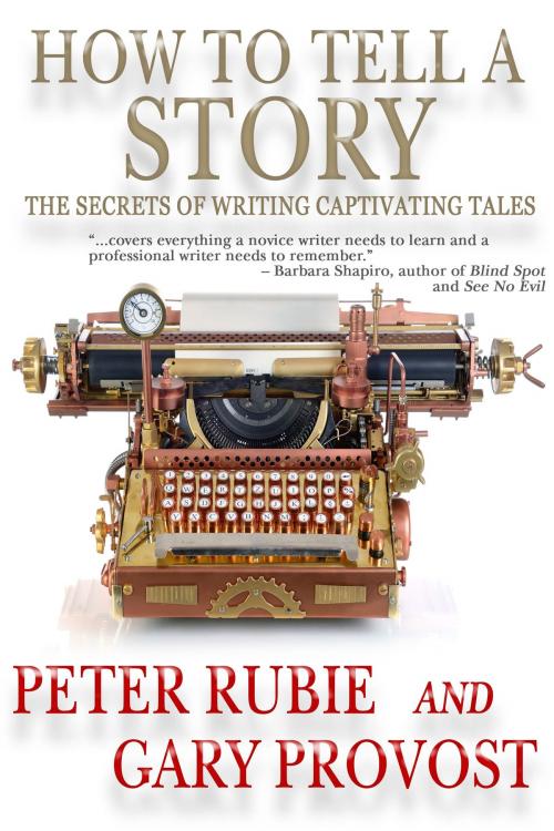 Cover of the book How to Tell a Story by Peter Rubie, Crossroad Press