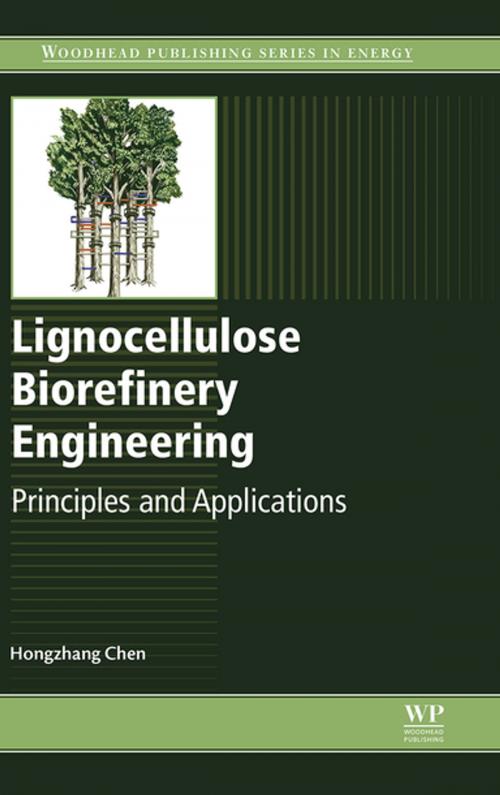 Cover of the book Lignocellulose Biorefinery Engineering by Hongzhang Chen, Elsevier Science