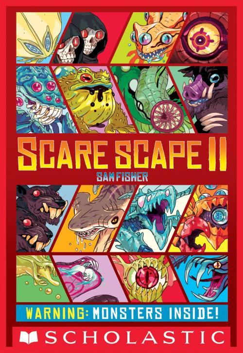 Cover of the book Scare Scape: The Midnight Door by Sam Fisher, Scholastic Inc.