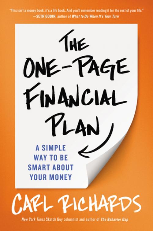 Cover of the book The One-Page Financial Plan by Carl Richards, Penguin Publishing Group