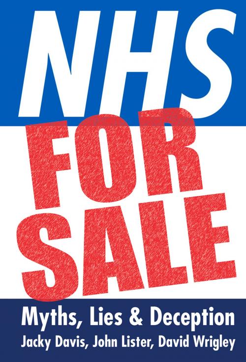 Cover of the book NHS for Sale by Jacky Davis, John Lister, David Wrigley, Merlin Press