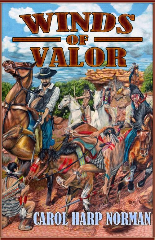 Cover of the book Winds of Valor by Carol Harp Norman, Running Quail Press, Inc.