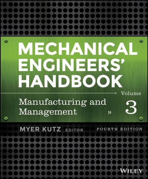 Cover of the book Mechanical Engineers' Handbook, Volume 3 by , Wiley