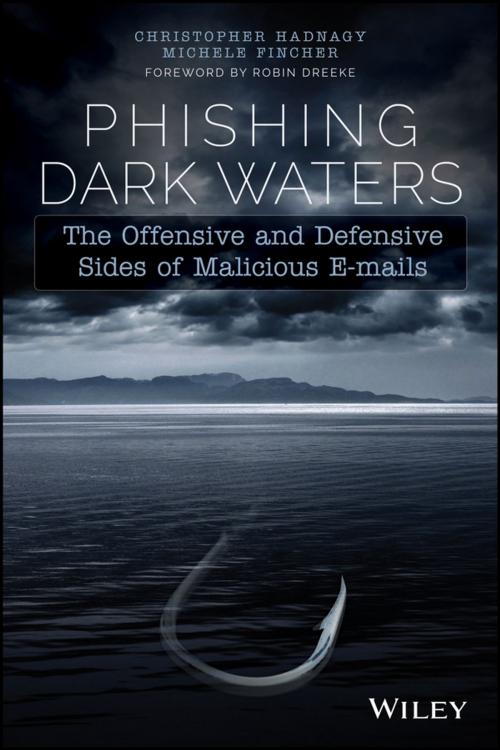 Cover of the book Phishing Dark Waters by Christopher Hadnagy, Michele Fincher, Wiley