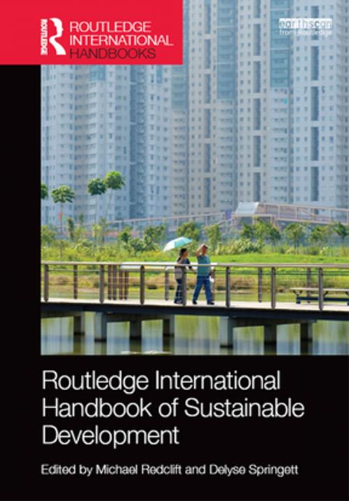 Cover of the book Routledge International Handbook of Sustainable Development by , Taylor and Francis