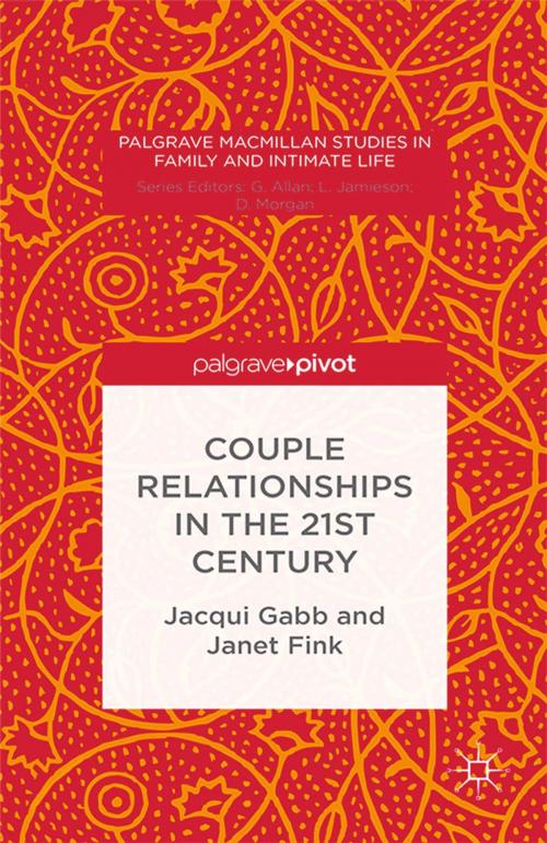Cover of the book Couple Relationships in the 21st Century by J. Gabb, J. Fink, Palgrave Macmillan UK