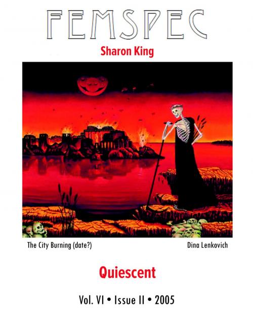 Cover of the book Quiescent, Femspec Issue 6.2 by Sharon King, Femspec Journal