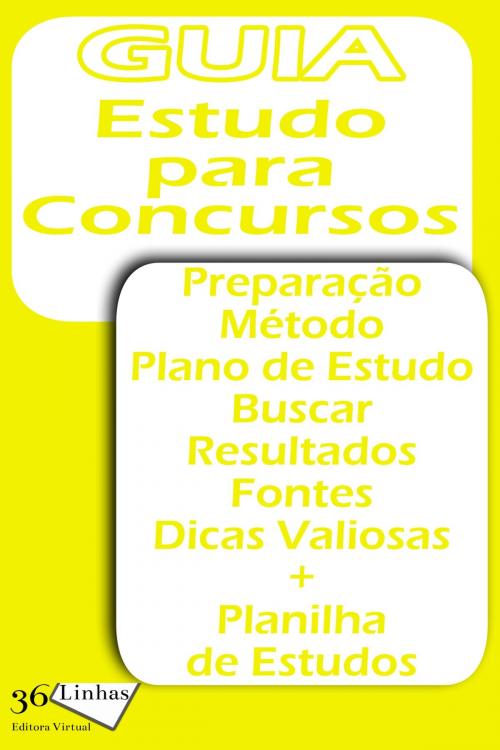 Cover of the book Estudo para Concursos by Ricardo Garay, 36Linhas