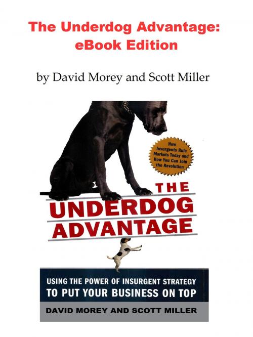 Cover of the book The Underdog Advantage: EBook Edition by David Morey, Scott Miller, David Morey