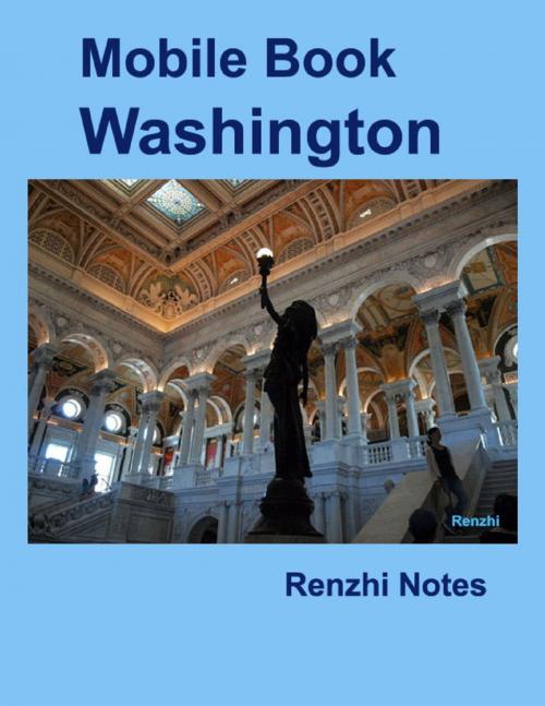 Cover of the book Mobile Book Washington by Renzhi Notes, Lulu.com