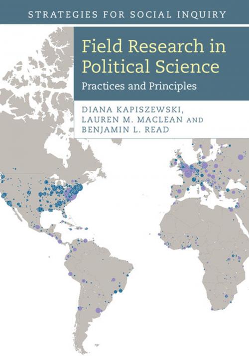 Cover of the book Field Research in Political Science by Diana Kapiszewski, Lauren M. MacLean, Benjamin L. Read, Cambridge University Press