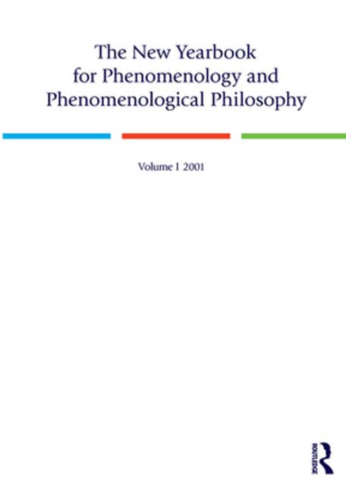 Cover of the book The New Yearbook for Phenomenology and Phenomenological Philosophy by , Taylor and Francis