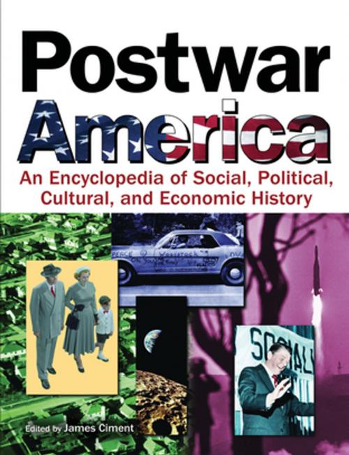 Cover of the book Postwar America by James Ciment, Taylor and Francis
