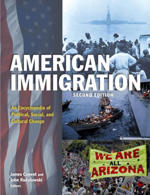 Cover of the book American Immigration: An Encyclopedia of Political, Social, and Cultural Change by James Ciment, John Radzilowski, Taylor and Francis
