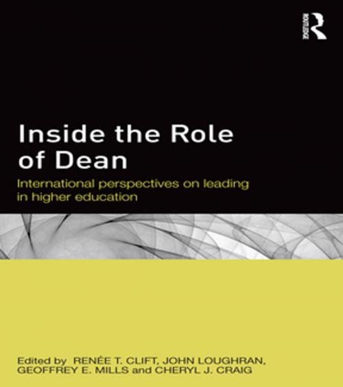 Cover of the book Inside the Role of Dean by , Taylor and Francis
