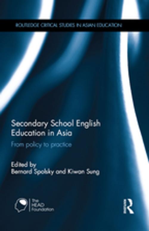 Cover of the book Secondary School English Education in Asia by , Taylor and Francis
