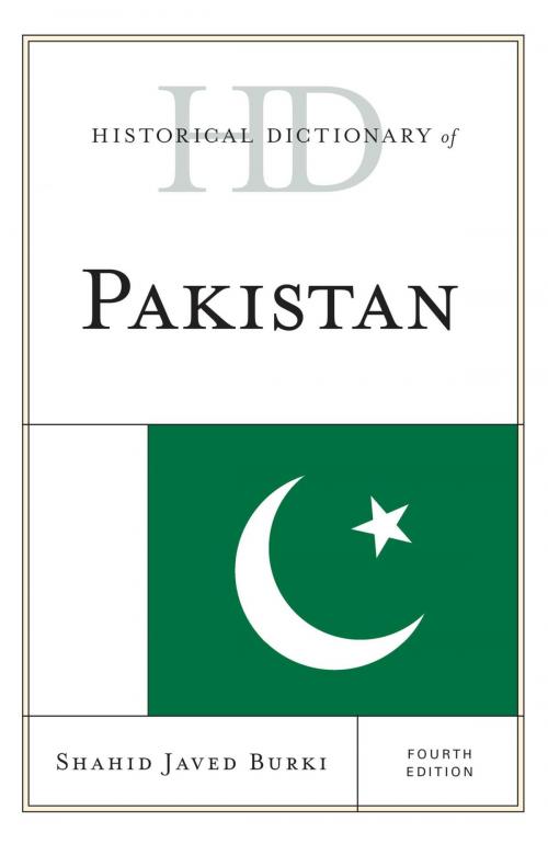 Cover of the book Historical Dictionary of Pakistan by Shahid Javed Burki, Rowman & Littlefield Publishers